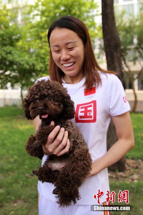 资料图：生活中的赵芸蕾 <a target='_blank' href='/'>中新社</a>记者 韩海丹 摄