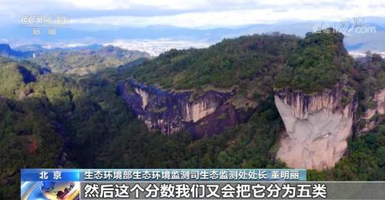 2021年全国生态质量指数为59.77 生态质量综合评价为“二类”