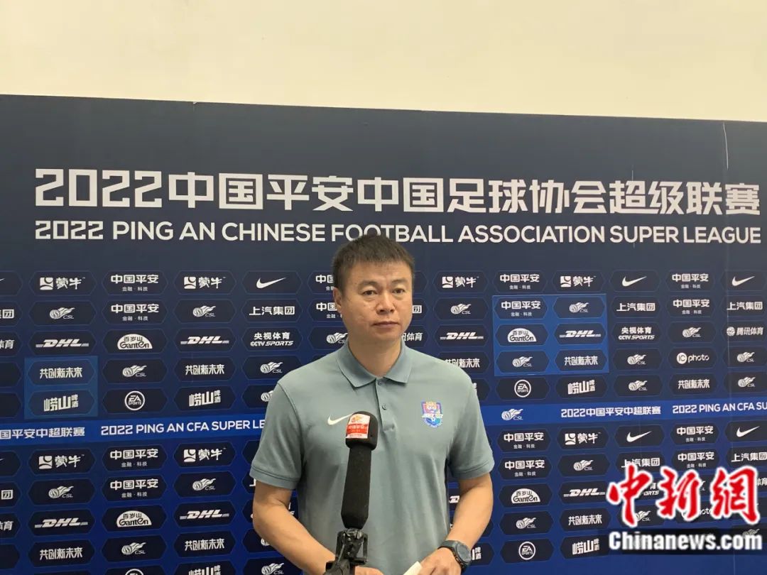 天津津门虎主帅于根伟。<a target='_blank' href='/' >中新网</a>记者 卞立群 摄